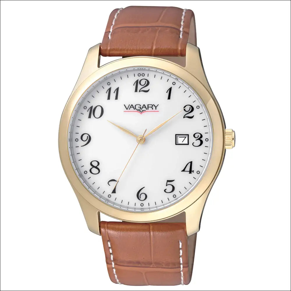 Orologio VAGARY Uomo Placcato oro giallo IH5-023-10|bonini-gioielli