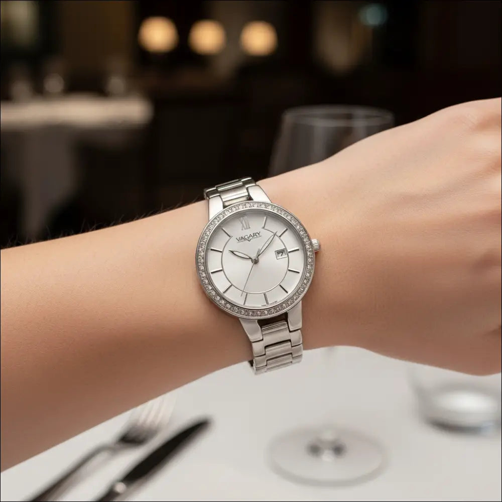 Orologio VAGARY donna Flair con cristalli IU3-312-11|bonini-gioielli