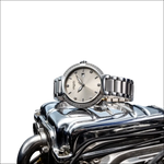 Orologio Vagary Donna Quartz Flair Acciaio IU2-511-91 silver con bezel di diamanti