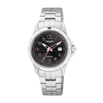 Orologio VAGARY Quartz acciaio con quadrante nero collezione Boy & Girl IE6-716-51