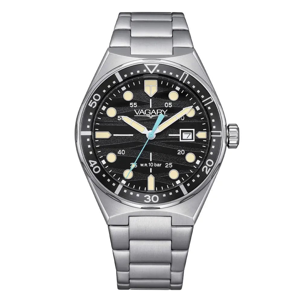 Orologio VAGARY uomo Aqua 39 solo tempo IB9-514-51|bonini-gioielli