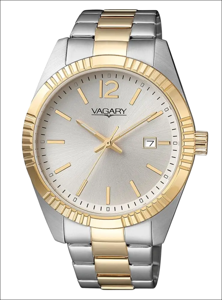 Orologio Vagary Timeless Uomo bicolore acciaio oro IB9-191-11