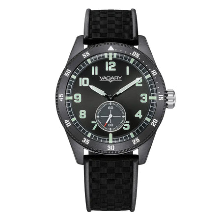 Orologio VAGARY uomo FLYBOY Piccoli Secondi IB2-048-50|bnini-gioielli