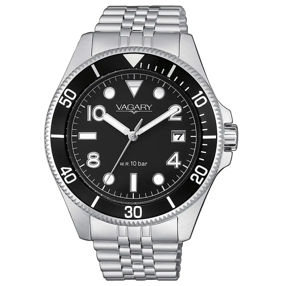 orologio VAGARY Uomo Quartz Aqua39 solo tempo VD5-015-51 - bonini-gioielli