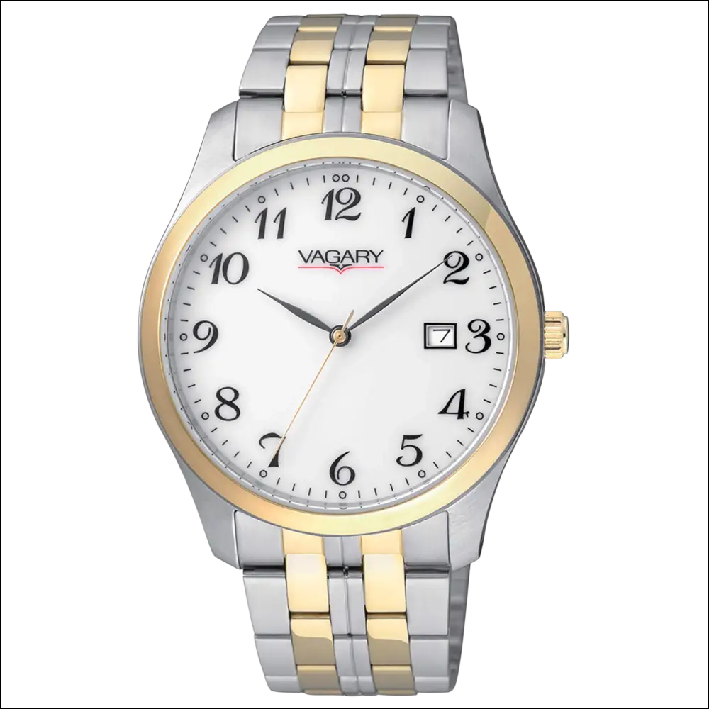 Orologio Vagary uomo bicolore IH5-031-13 in acciaio e oro