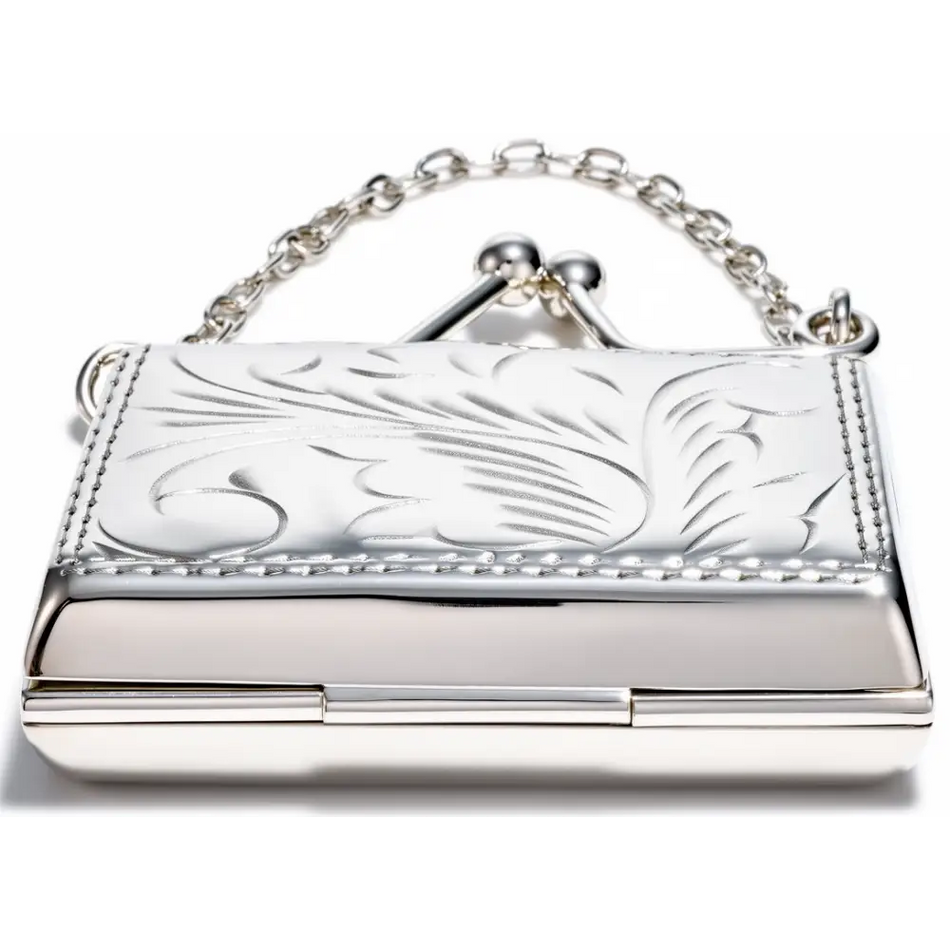 Porta-pastiglie a forma di borsetta in Argento 925/1000|bonini-gioielli