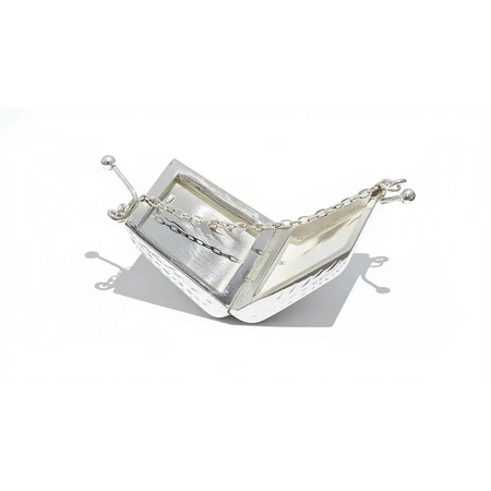 Porta-pastiglie a forma di borsetta in Argento 925/1000|bonini-gioielli