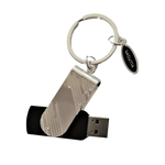 Portachiavi uomo BAGUTTA argentato con chiave USB da 16GB in immagini di prodotto