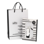 Gift set Portachiavi uomo BAGUTTA argentato con chiave USB 16GB elegante e utile