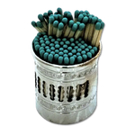 Portafiammiferi argento 800/1000 di Greggio |bonini-gioielli