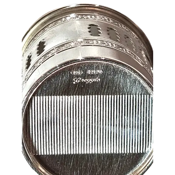 Portafiammiferi argento 800/1000 di Greggio|bonini-gioielli