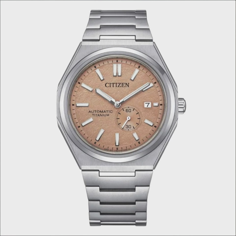 CITIZEN Automatic Piccoli Secondi Super Titanio NJ0180-80Z|bonini-gioielli
