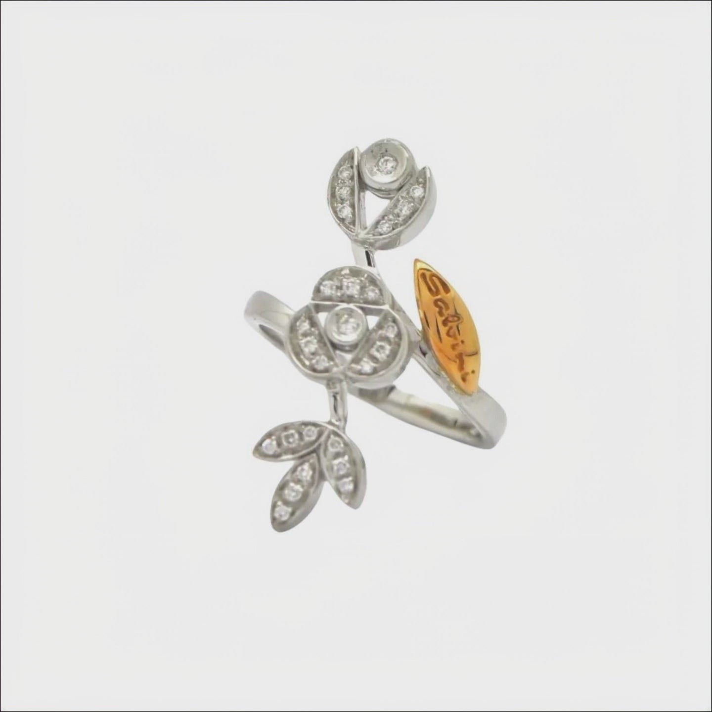anello oro e diamanti ct 0,18 Provence Salvini|bonini-ioielli