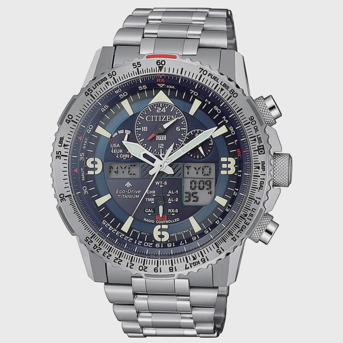 Citizen Radiocontrollato SkyHawk SuperTitanio JY8100-80L