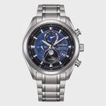 CITIZEN RadioControllato Moonphase TSUKI-YOMI SuperTitanio BY1010-81L|bonini-gioielli