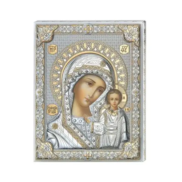 Quadro Icona Madonna Kazan argento VALENTI 81356/4LORO - Gioielleria Bonini