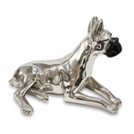 Statuetta cane boxer in argento Principi Argenti|bonini-gioielli