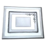 Targa Nozze d Argento con Cornice - cornice