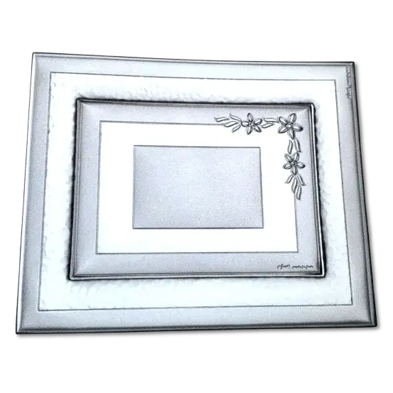 Targa Nozze d Argento con Cornice - cornice