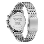 Orologio VAGARY Aqua 39 Crono Uomo IV2-117-71 in acciaio silver