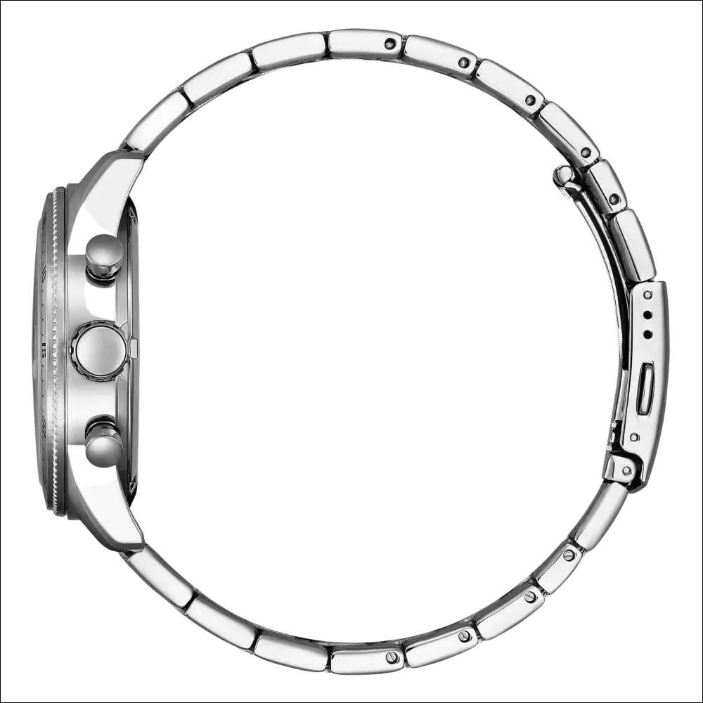 Bracciale VAGARY Aqua 39 Crono Uomo IV2-117-71 in acciaio silver con viti