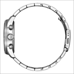 Bracciale VAGARY Aqua 39 Crono Uomo IV2-117-71 in acciaio silver con viti