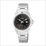 Orologio VAGARY Quartz acciaio con quadrante nero collezione Boy & Girl IE6-716-51