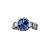 Orologio Vagary Donna Flair IU3-011-71 argento con quadrante blu e cristalli