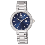 Orologio Vagary donna Flair silver con quadrante blu e lunetta cristalli IU3-011-71