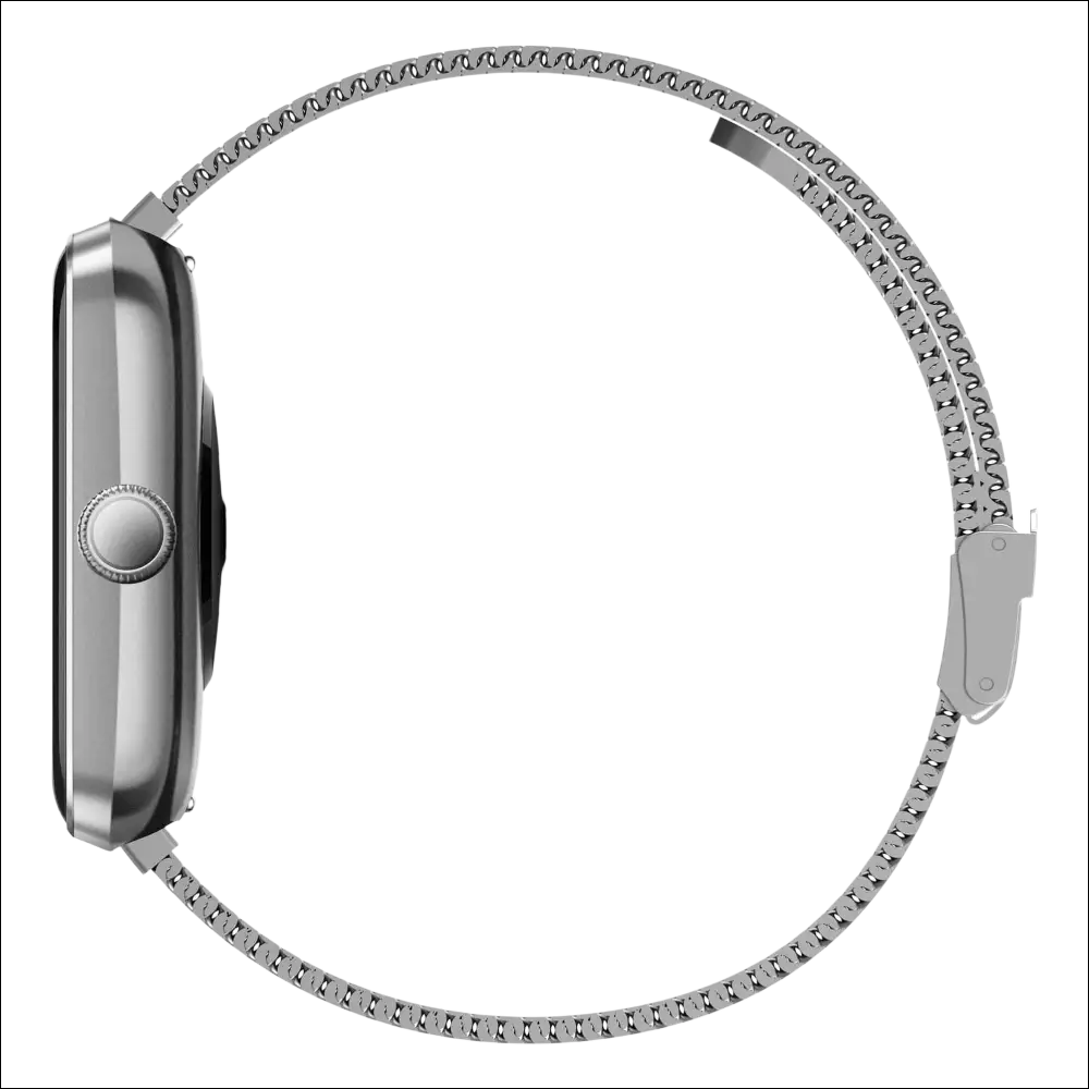 Cinturino mesh argento VAGARY Smartwatch Mesh Acciaio con finitura metallica