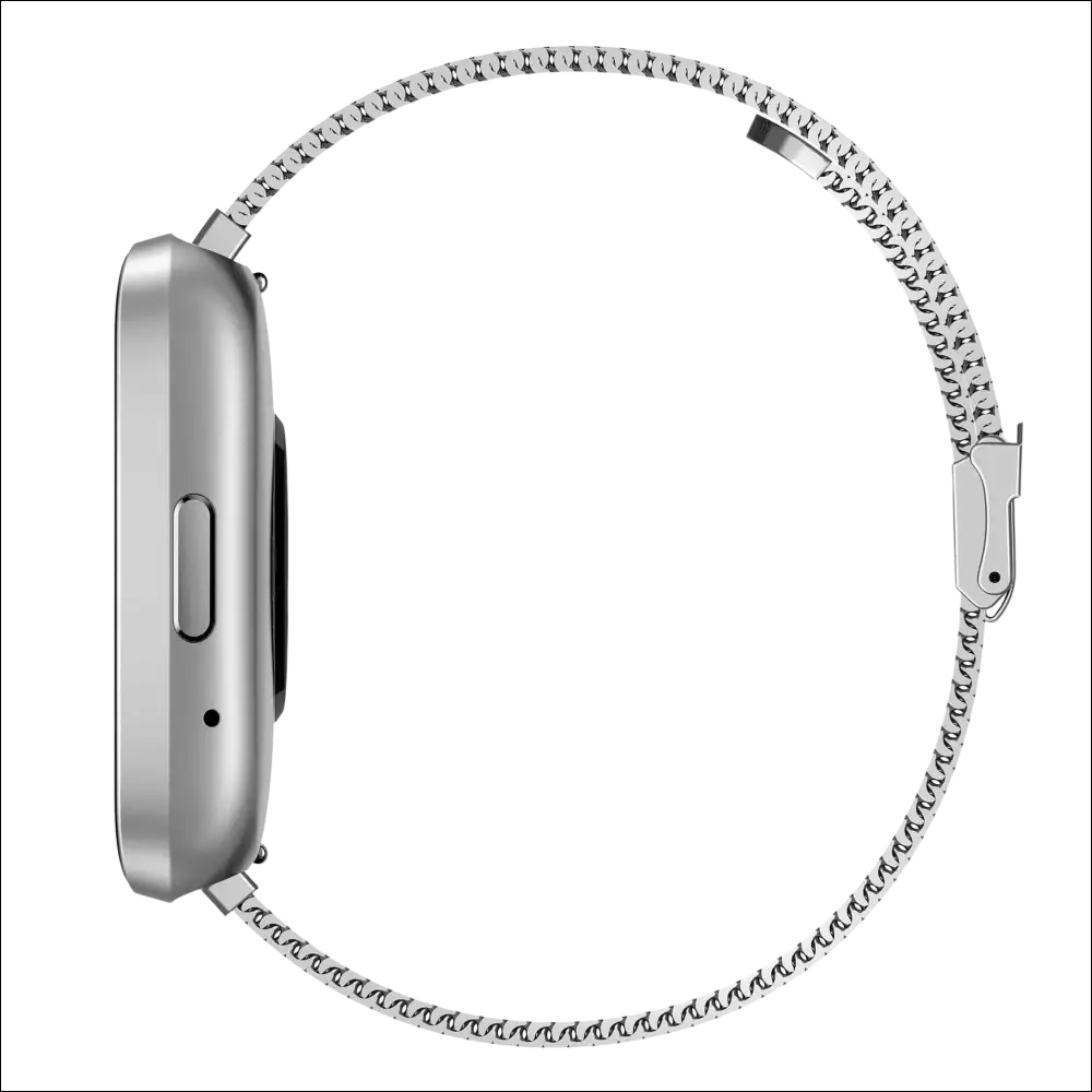 Cinturino mesh argento VAGARY Smartwatch Acciaio X03A-006VY con chiusura lucida