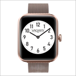 Orologio smartwatch Vagary Mesh oro rosé X02A-007VY con quadrante analogico