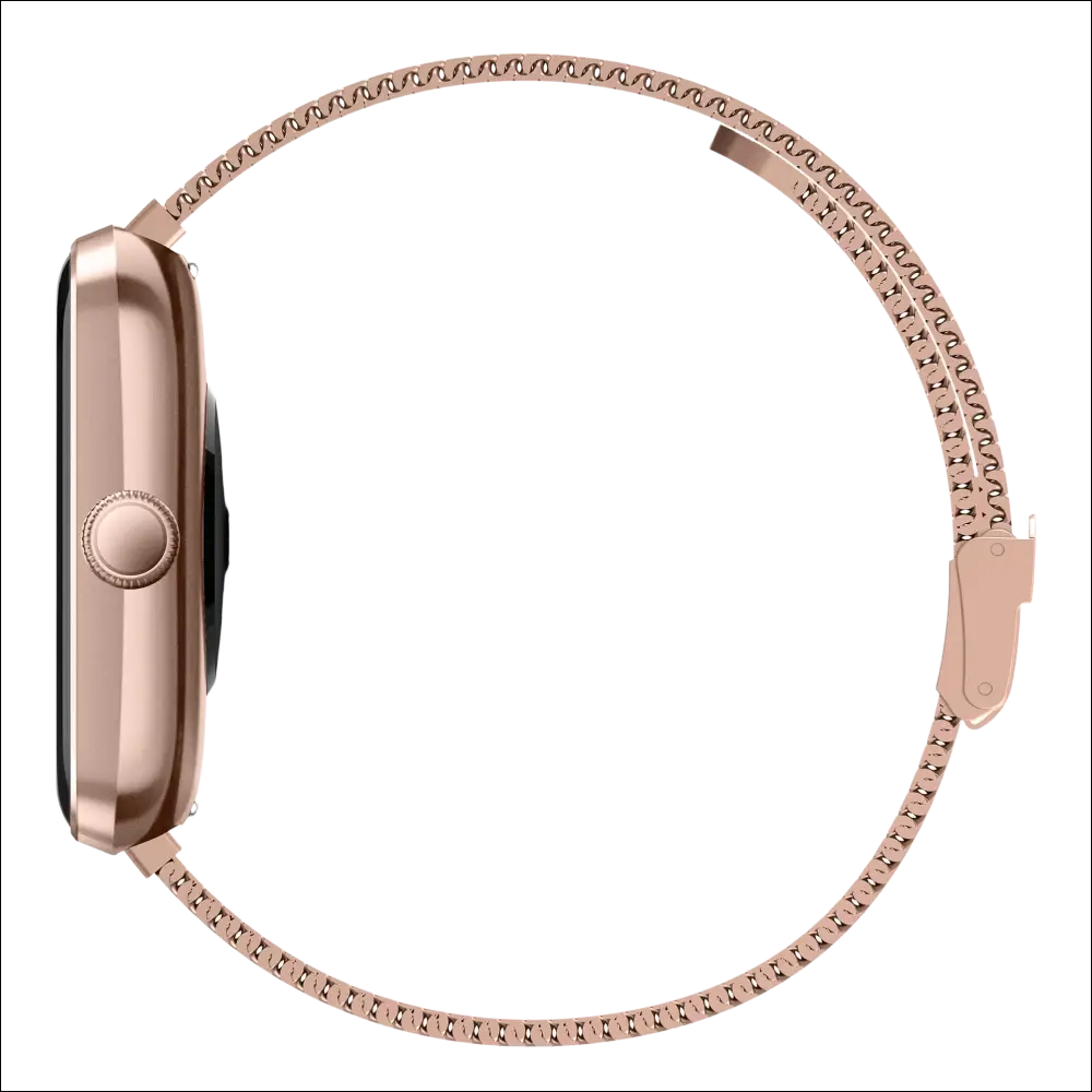 Cinturino mesh oro rosa VAGARY Smartwatch X02A-007VY con chiusura