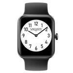 Smartwatch nero con quadrante analogico classico del VAGARY Smartwatch Orologio da Polso Citizen Economico