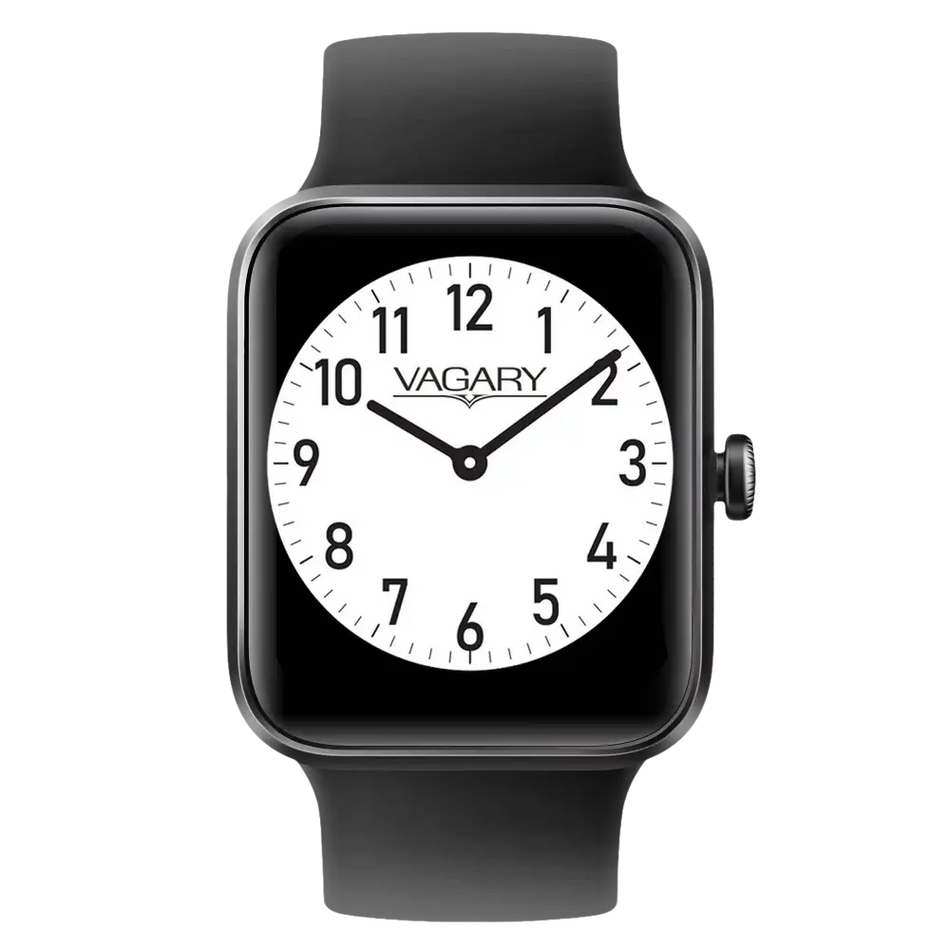 Smartwatch nero con quadrante analogico classico del VAGARY Smartwatch Orologio da Polso Citizen Economico