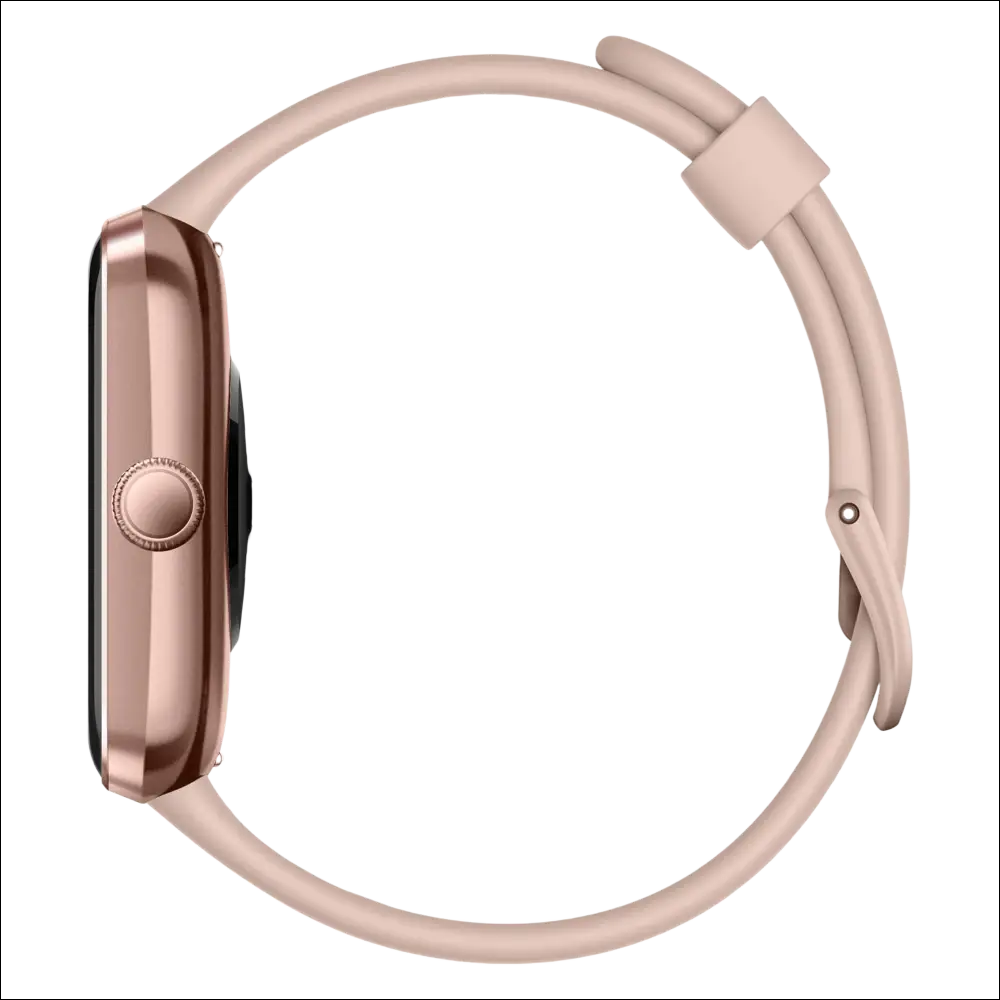 Orologio smart VAGARY Unisex Rosa Cipria X02A-003VY rosa oro con cinturino silicone rosa