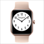 Orologio smart Vagary unisex Rosa Cipria X02A-003VY rosa oro con cinturino silicone rosa cipria