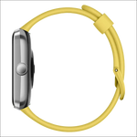 Cassa metallica silver con cinturino silicone giallo VAGARY Smartwatch X02A-004VY