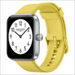 Vagary Smartwatch X02A-004VY con cassa silver e strap giallo