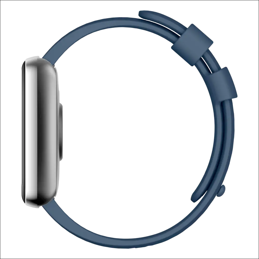 Orologio VAGARY Smartwatch X05A-002VY con bordo argento e cinturino blu navy