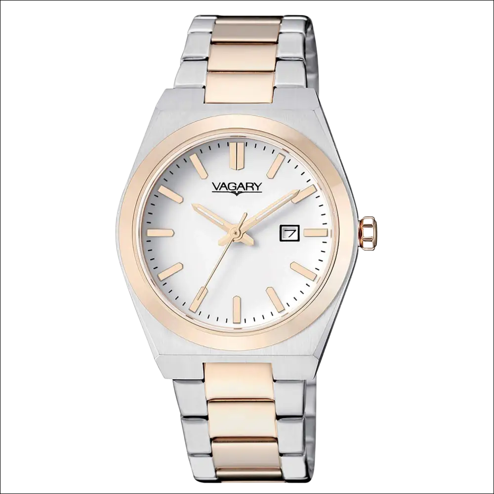 Orologio Vagary Timeless Lady Bicolore IU3-134-11 due toni acciaio bianco oro rosa