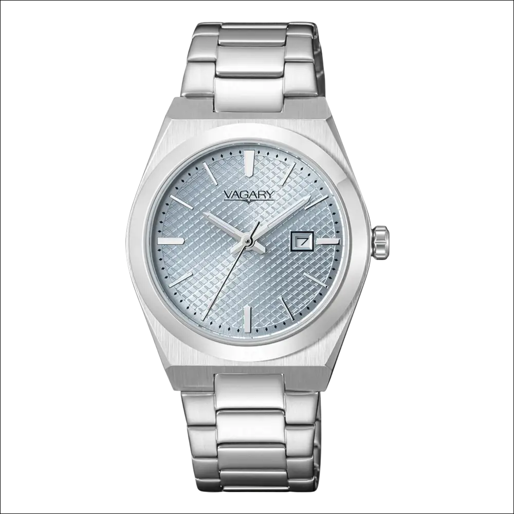 Orologio da donna VAGARY Timeless Lady IU3-118-75 silver con quadrante testurizzato