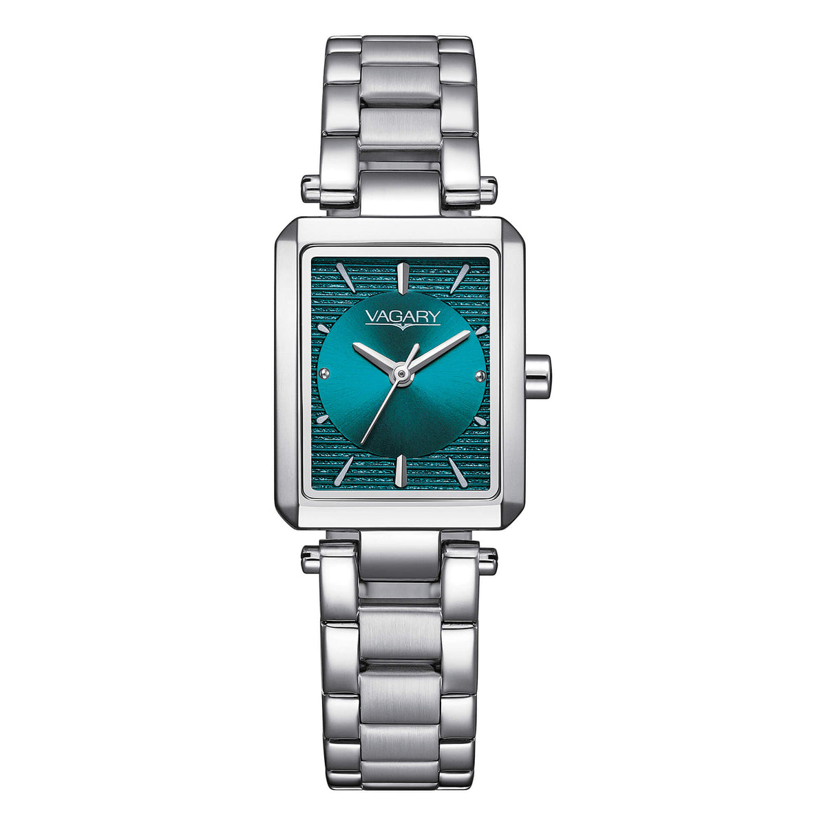 Orologio VAGARY donna rettangolare acciaio Flair IK7-911-45|bonini-gioielli
