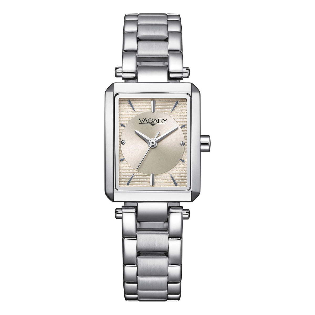 Orologio VAGARY donna rettangolare acciaio Flair IK7-911-95|bonini-gioielli