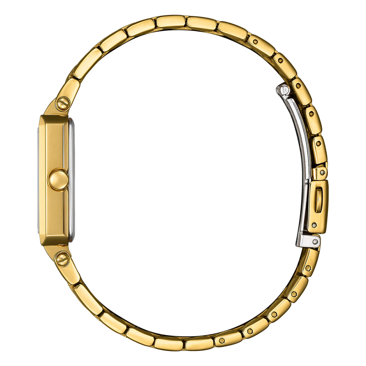 Orologio VAGARY donna rettangolare placcato oro Flair IK7-929-31|bnini-gioielli