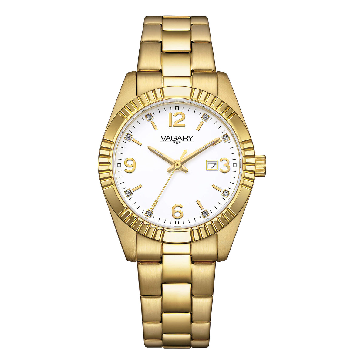 Orologio VAGARY Timeless Lady placcato oro IU2-227-21|bonini-gioielli