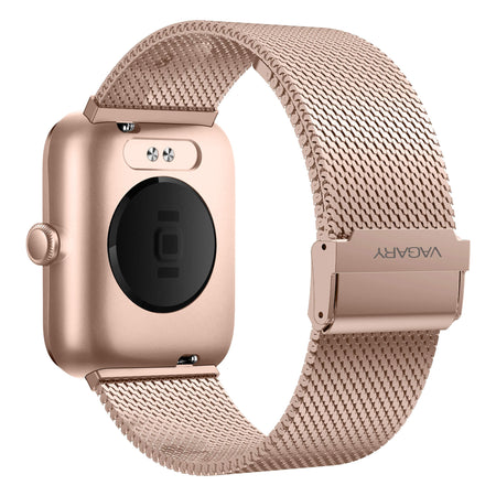 Orologio VAGARY Smartwatch Mesh oro rosé X02A-007VY | bonini-gioielli