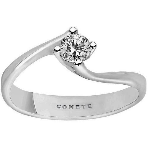 Anello con diamante COMETE GIOIELLI ct 0,15 colore E Prestige ANB 2443 - bonini-gioielli