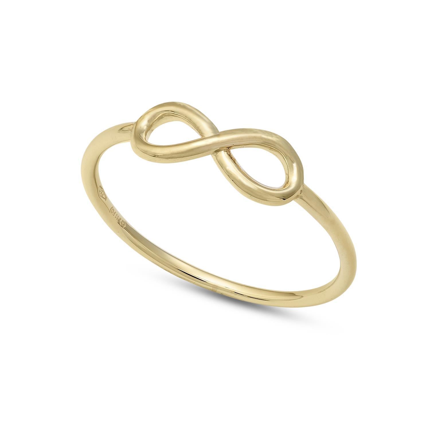 Anello oro giallo Infinito AAZ 112 AMBROSIA|bonini-gioielli
