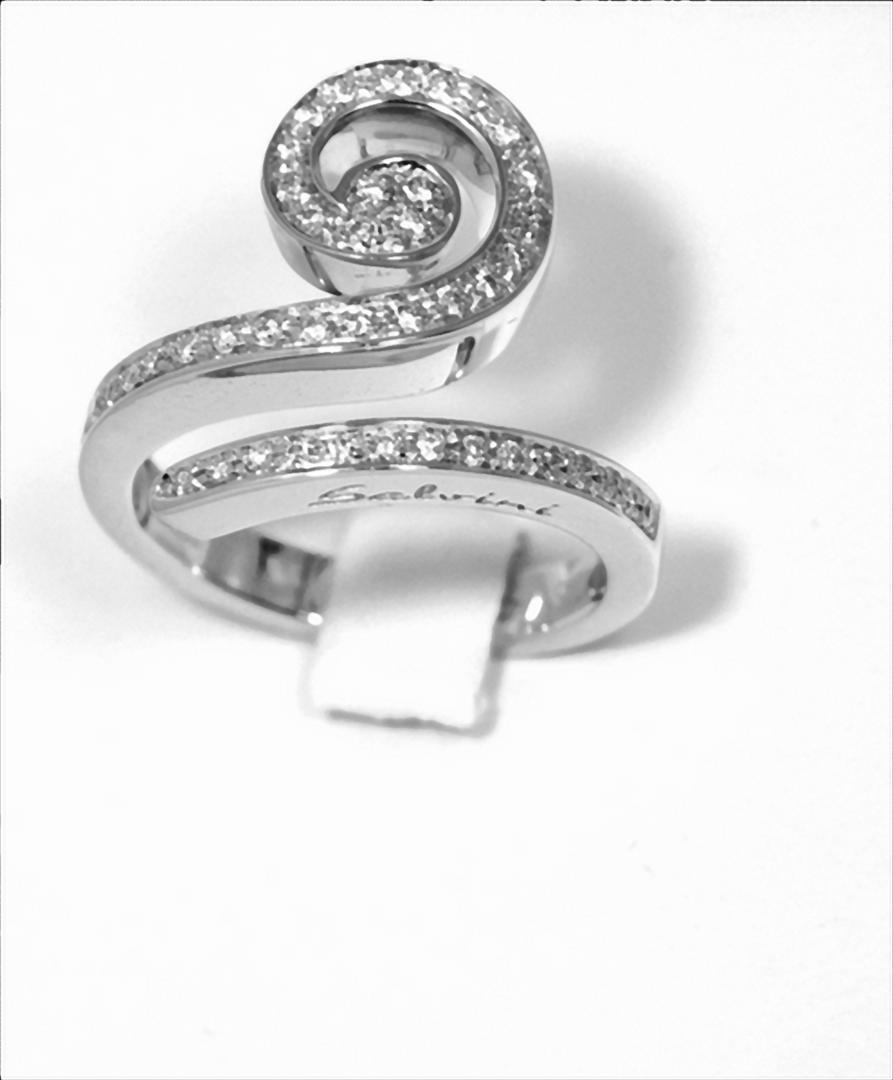 Anello oro e diamanti 0.32 Riccio e Capriccio Salvini|bonini-gioielli